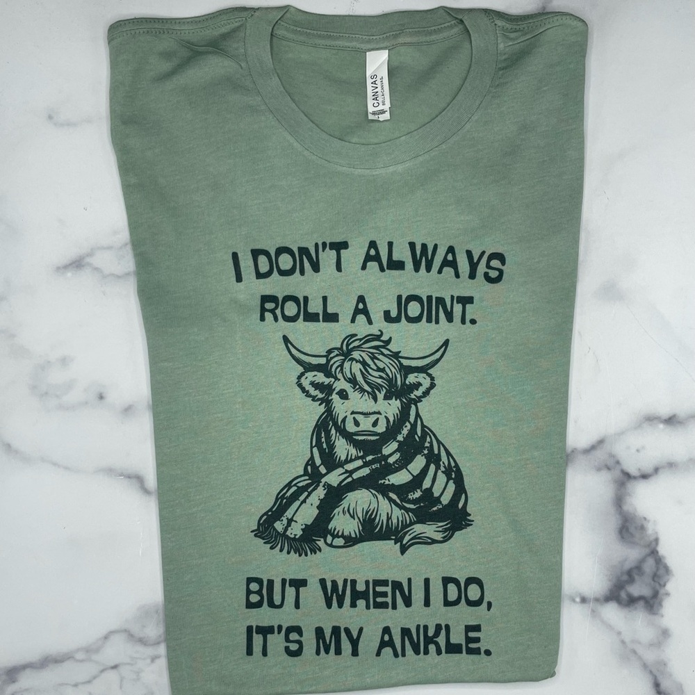 Funny Highland Cow Tshirt